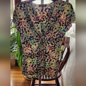 CHAUS New short sleeve blouse
